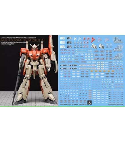 Amazon | 〔1/144スケール HG/RG〕 MSZ-006C1 ゼータプラス C1用水転写